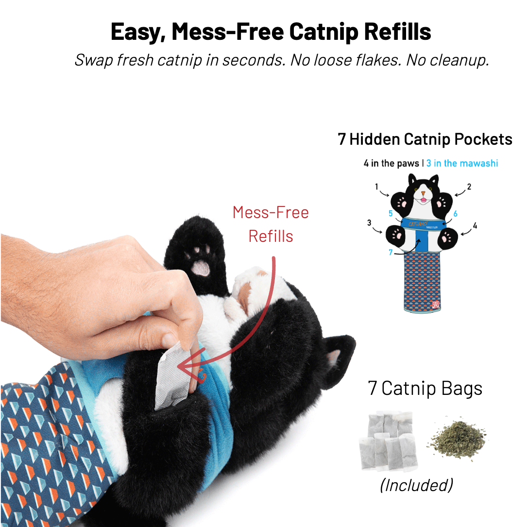 CATSUMO™ Wrestler Glove Puppet