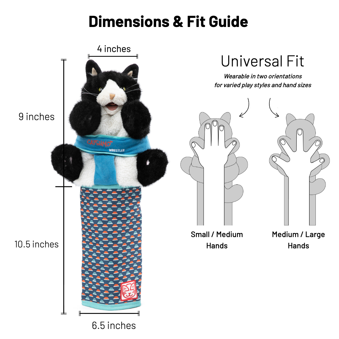 CATSUMO™ Original Wrestler Glove Puppet